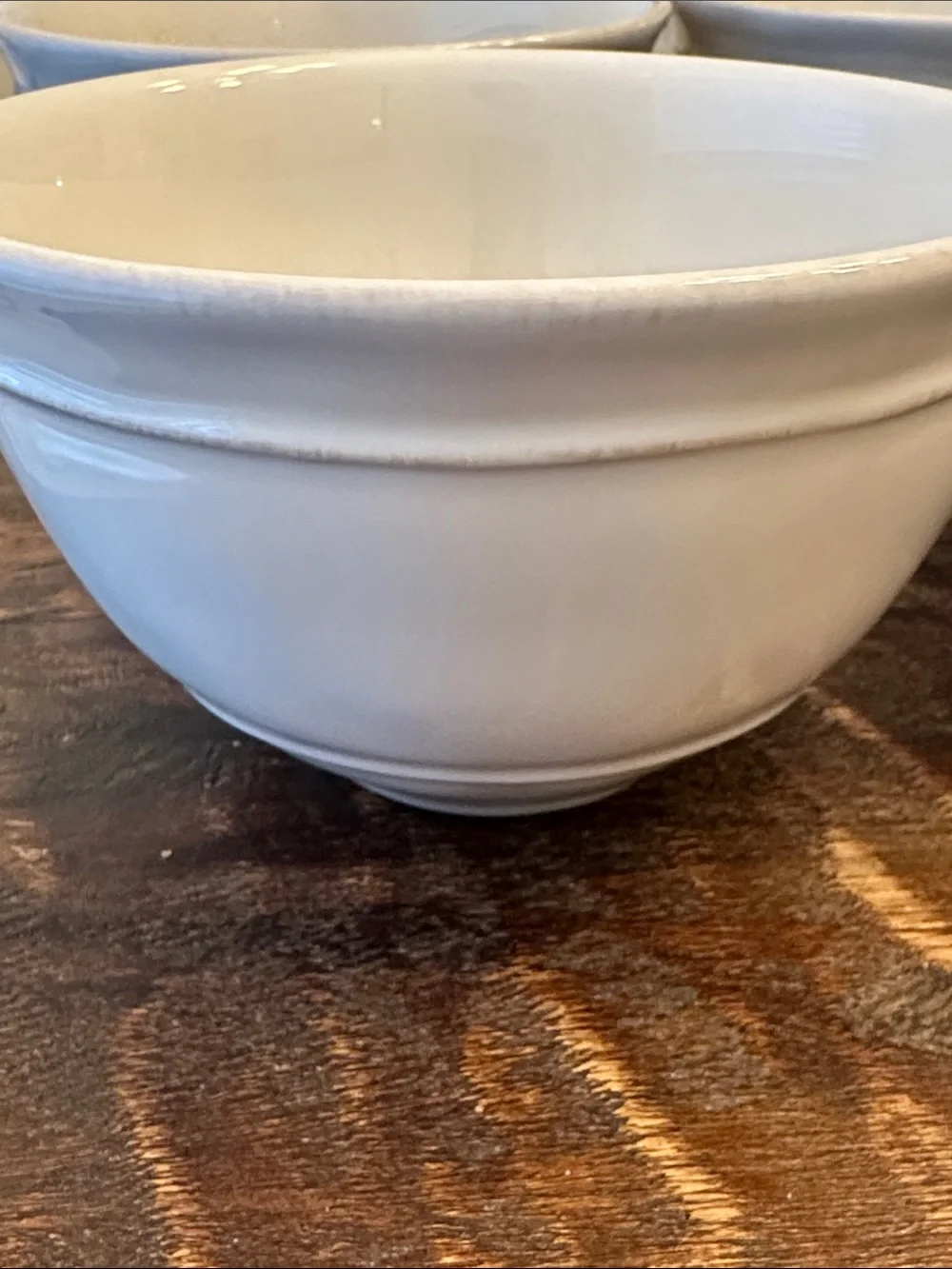 Pottery Barn Cambria Handcrafted Stoneware Cereal Bowls - Set Of 4